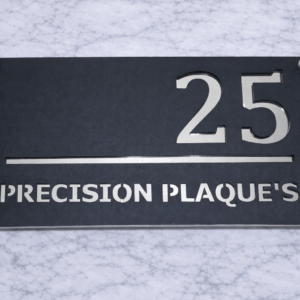 Bellissima Acrylic Modern House Sign A1 P3- (300×160)