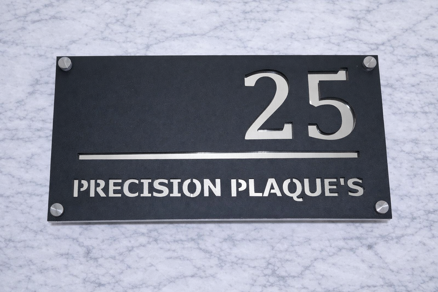Bellissima Acrylic Modern House Sign A1 P3- (300x160)